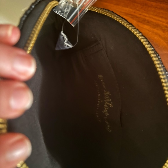 Anthropologie Holiday Monogram Embellished Pouch with the letter 'K’ - Picture 5 of 5